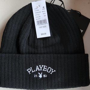 Playboy By Pacsun 1953 Beanie - Black - Brand New with Tags